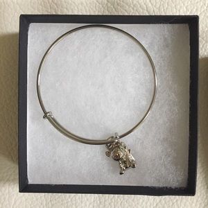 Brand new Lucky Cat charm Bangle Bracelet